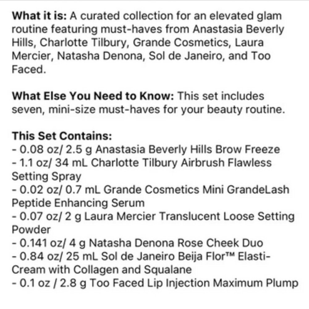 🆕 NIB 💖 Sephora Favorites Mini Summer Must-Haves Set Limited Edition - Picture 3 of 4
